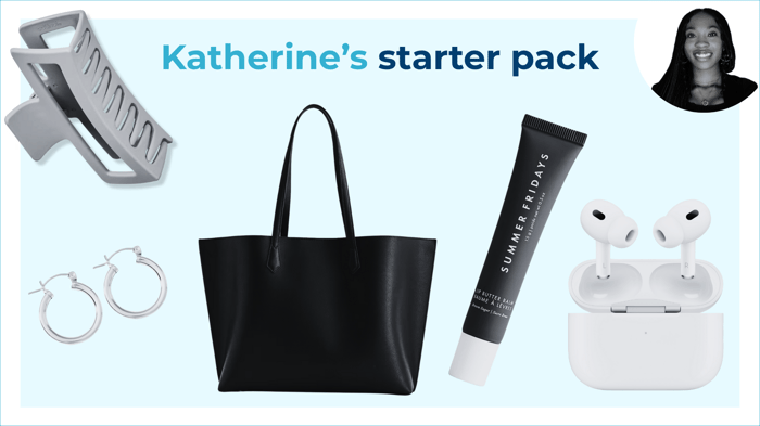 KNB Communications intern starter pack - Katherine Asante-Tagoe
