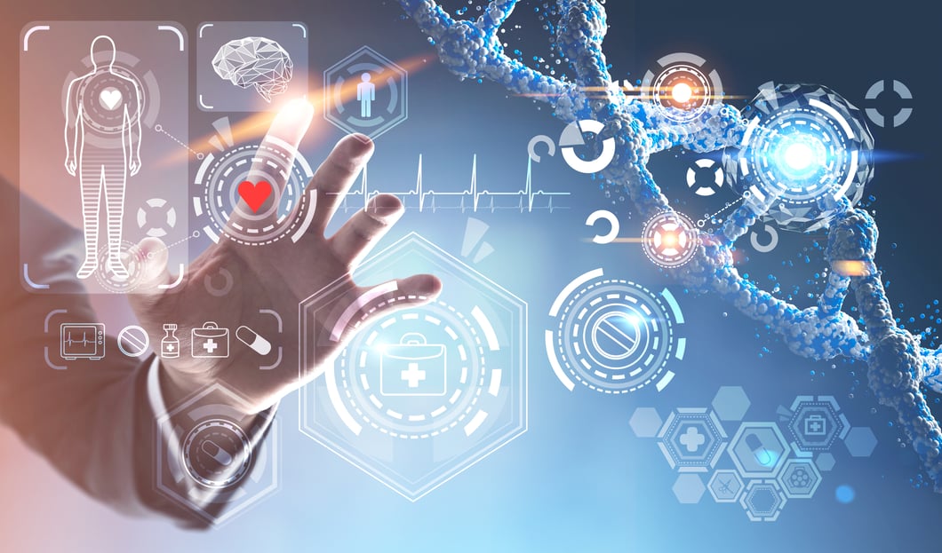 Health tech healthcare b2b marketing life sciences concept photo 
