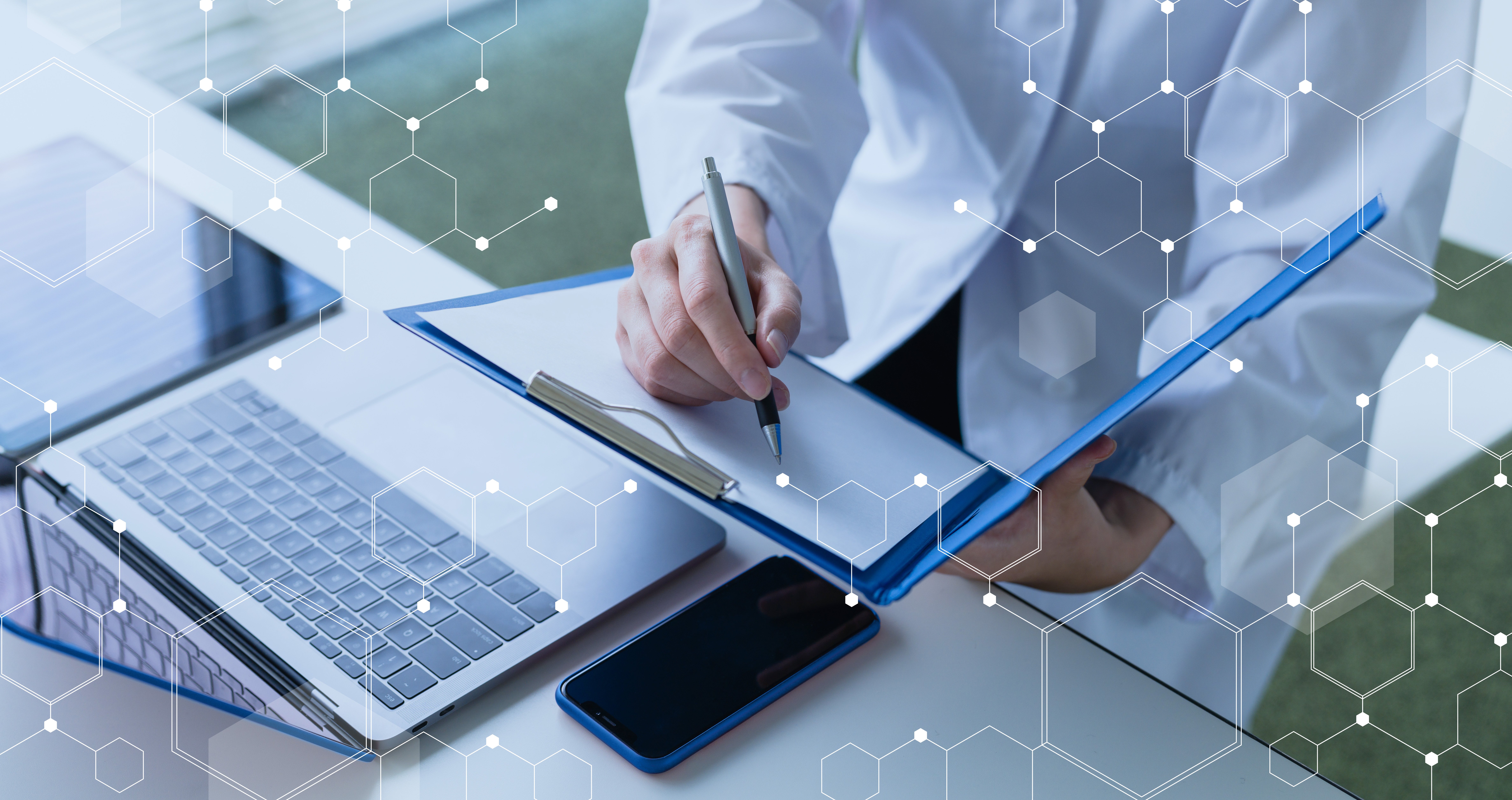 Healthcare tech background
