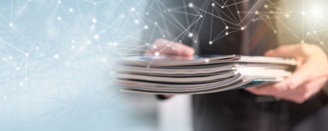 healthcare marketer reading healthcare news 