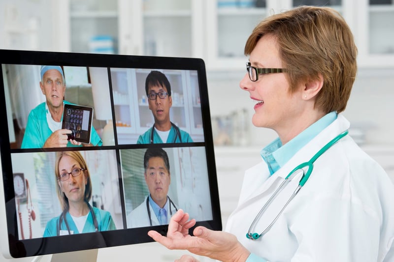 healthcare marketers socializing