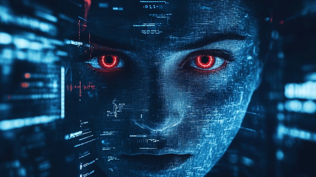 Futuristic and scary image for Halloween Blog 