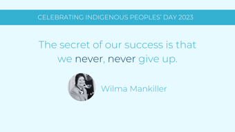 Wilma Mankiller 