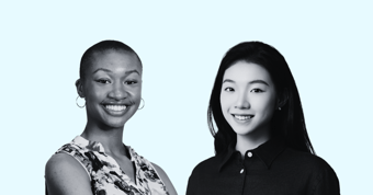  Kendalyn McBride and Muse Miao, Spring Interns, KNB Communications 