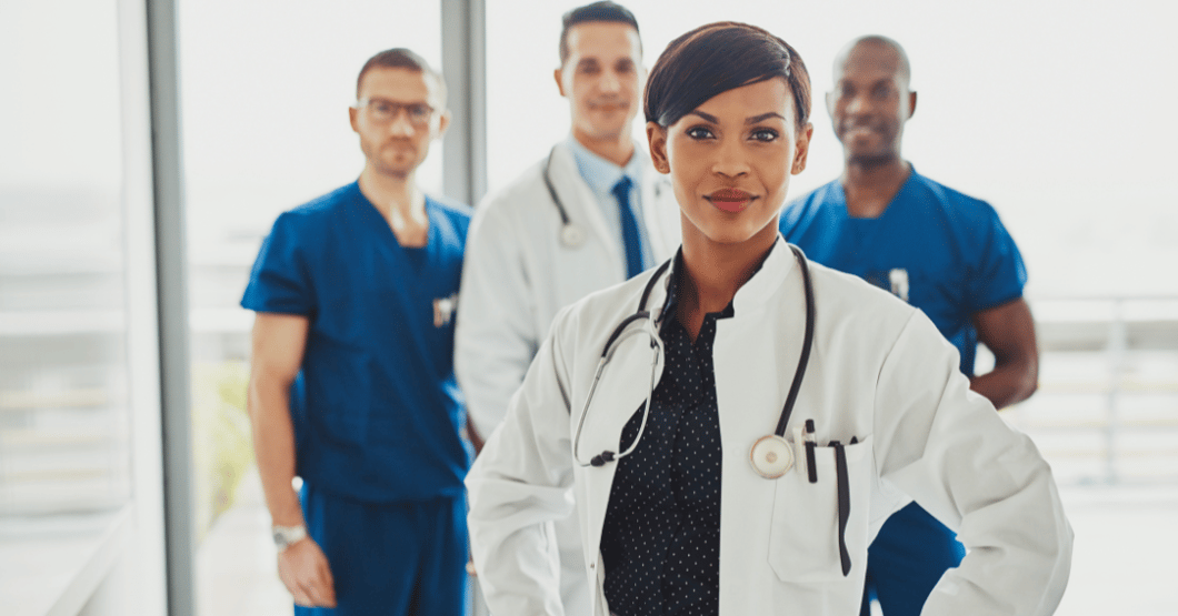 Healthcare celebrating MLK Jr. Day 