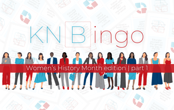  KNBingo Womens History Month edition 2024 in healthcare health tech PR marketing blog part 1 