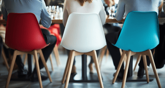  Healthcare marketing networking at the cafeteria 