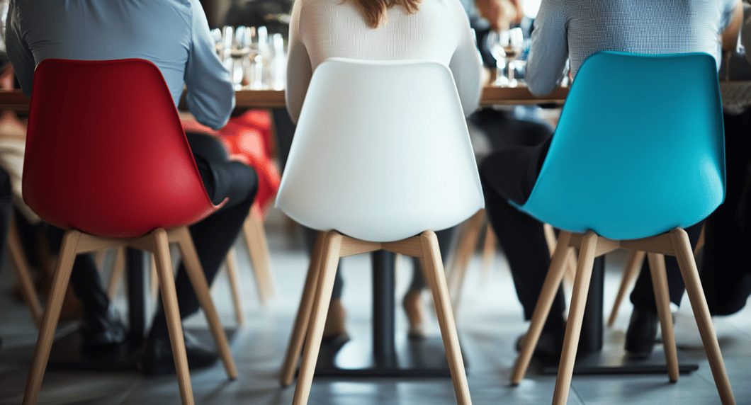 Healthcare marketing networking at the cafeteria 