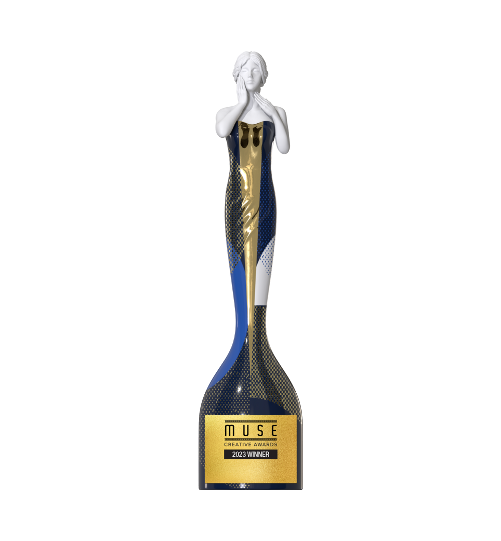Muse Creative Awards trophy-2