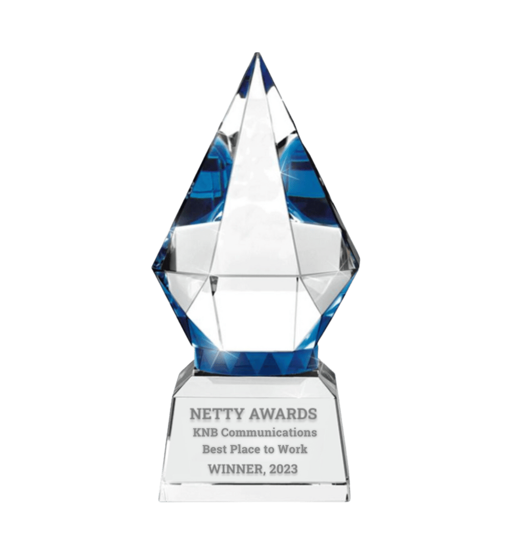 Netty Awards trophy-4