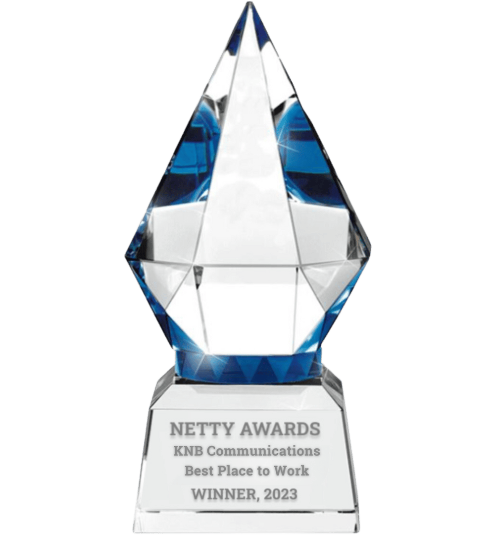 Netty Awards trophy