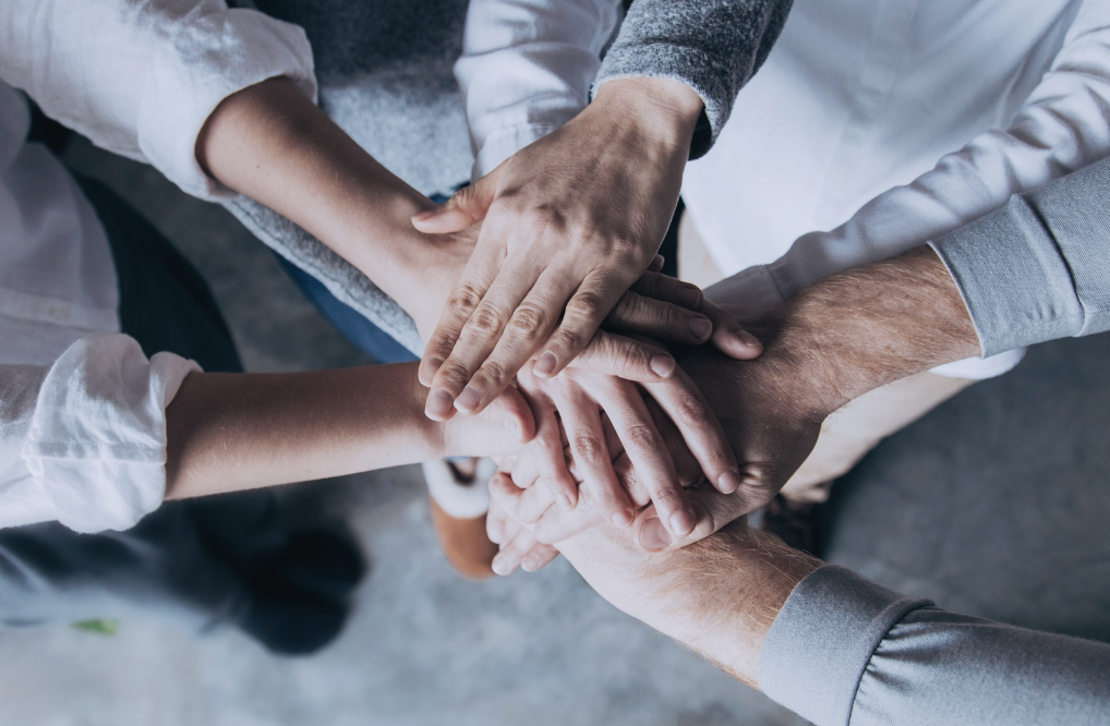 Hands in, new board members