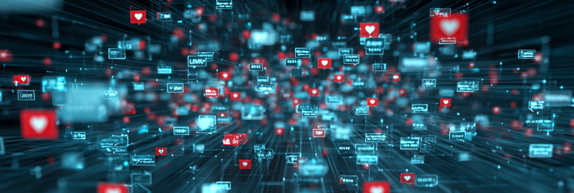 Social media for healthcare technology hearts likes Social media for healthcare technology hearts likes