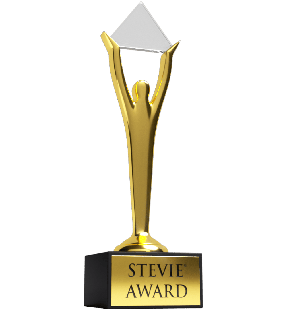 Stevie award trophy