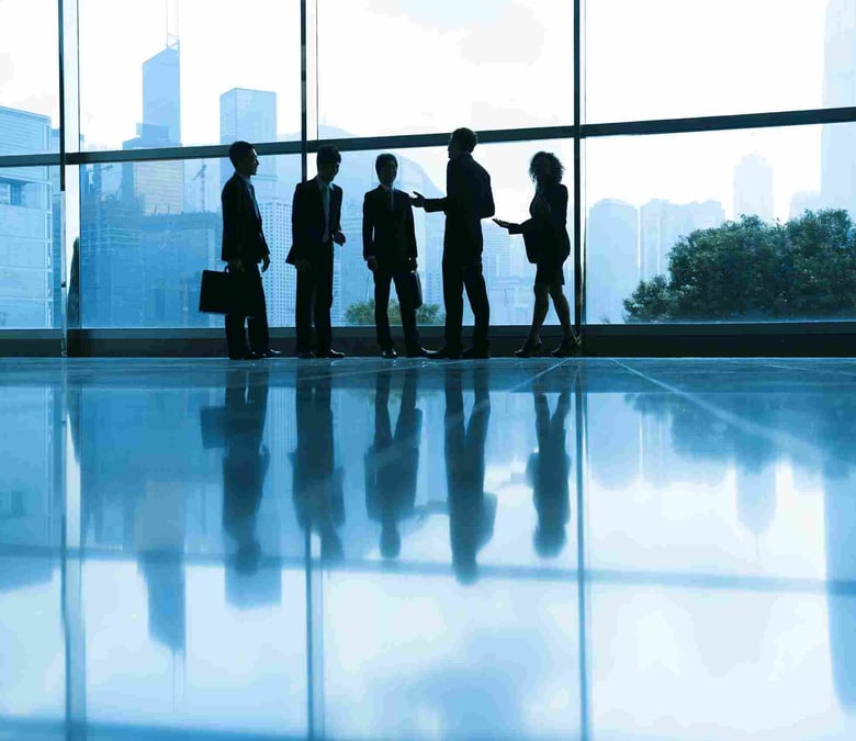 healthcare PR professionals discussing health tech PR plan 