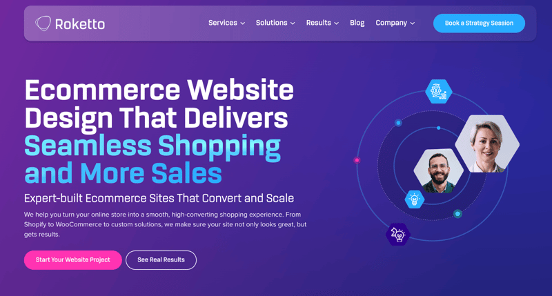 Sōvyn - Ecommerce web design