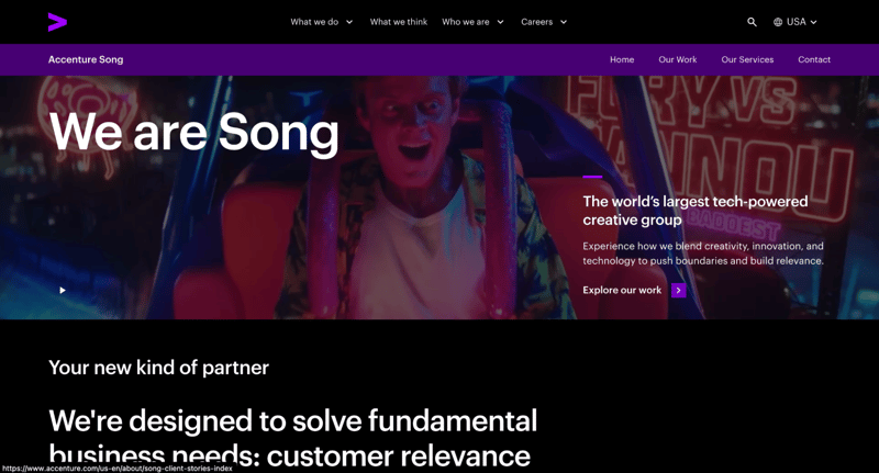 Accenture Song
