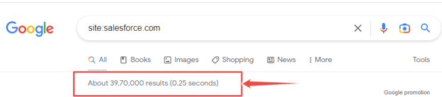 Search potential