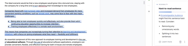 Content formatting tools