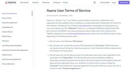 Best practices for software contracts